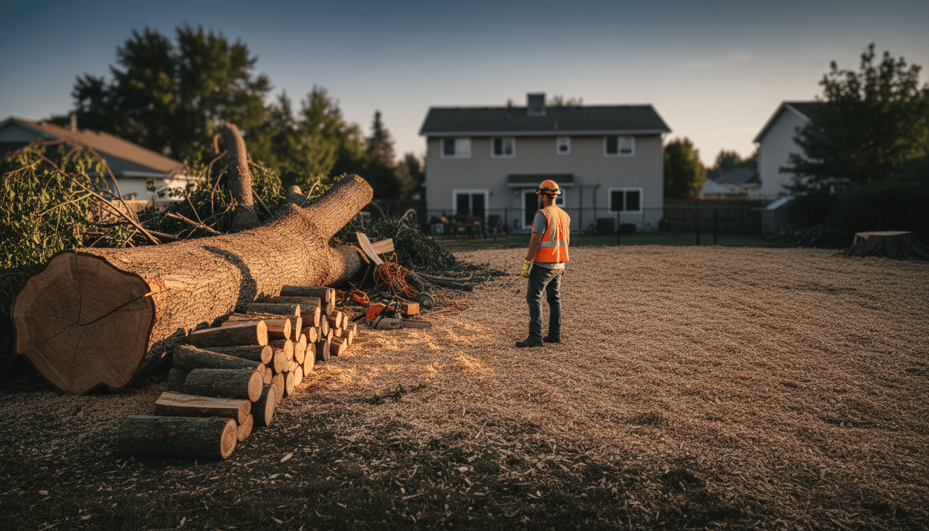 Quick stump removal completion