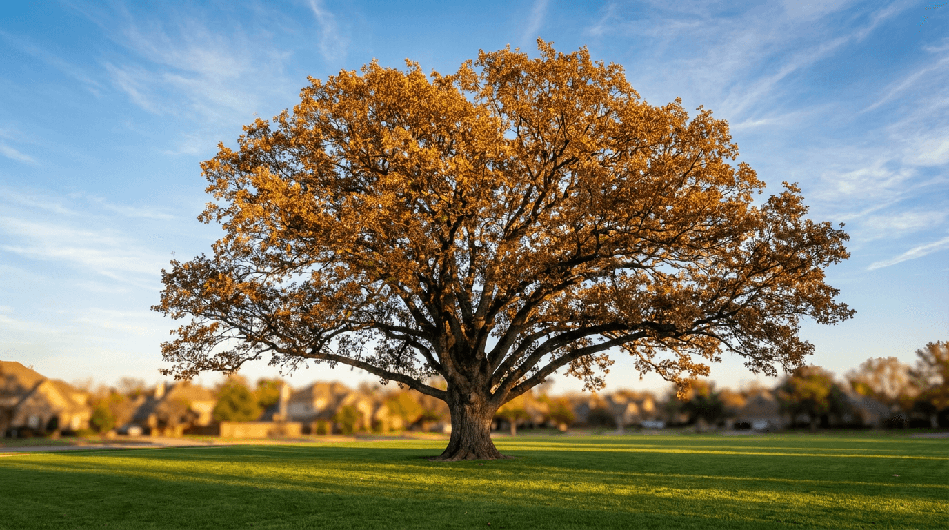 Completed tree removal showing clean, safe property